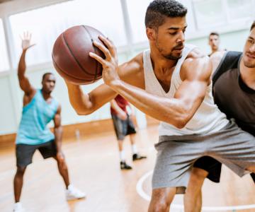 Basketball players