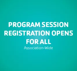 Program Session Registration Opens for All