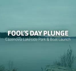 Fool's Day Plunge Cazenovia Lakeside Park and Boat Launch