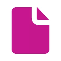 A purple piece of paper