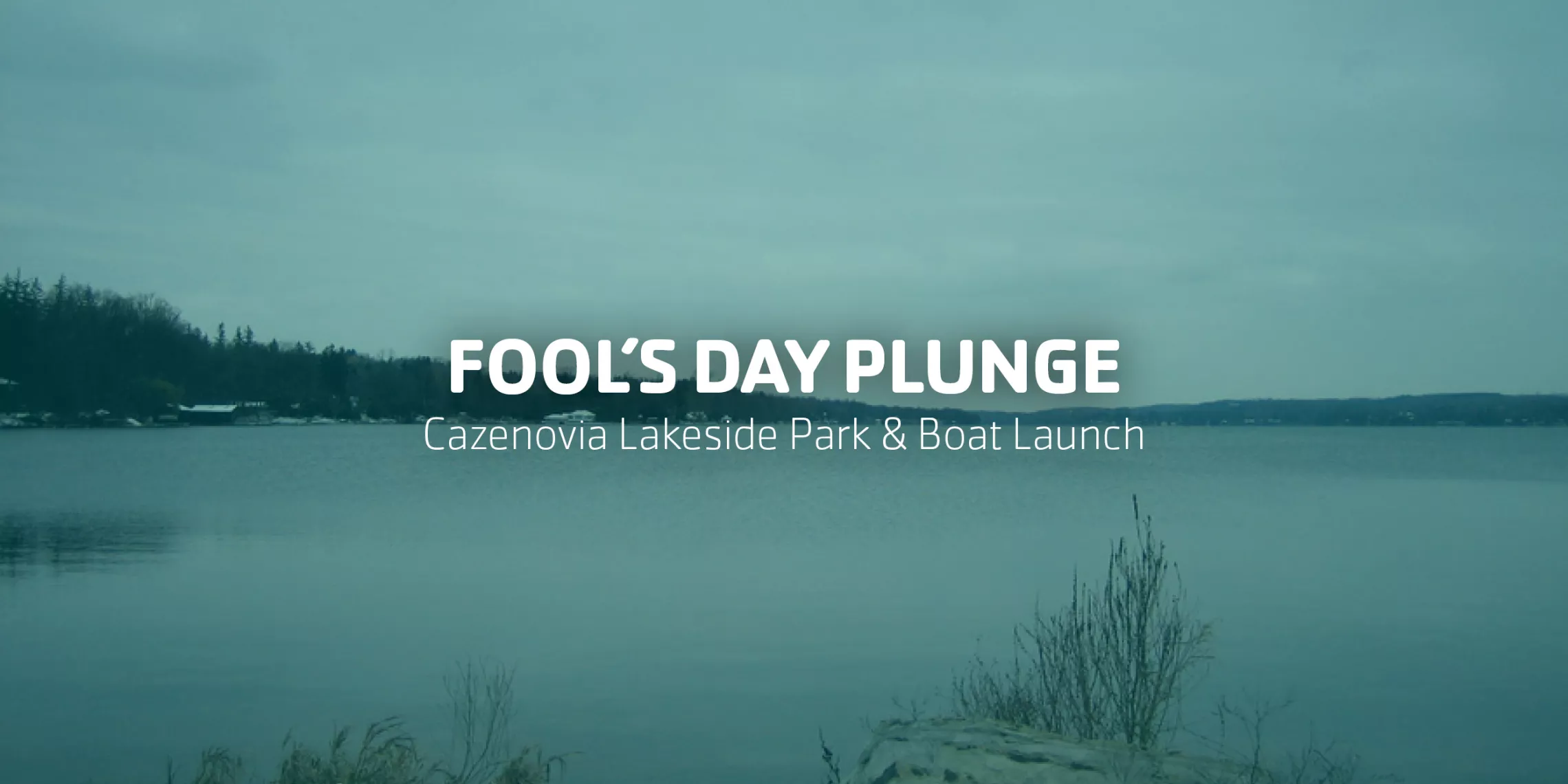 Fool's Day Plunge Cazenovia Lakeside Park and Boat Launch