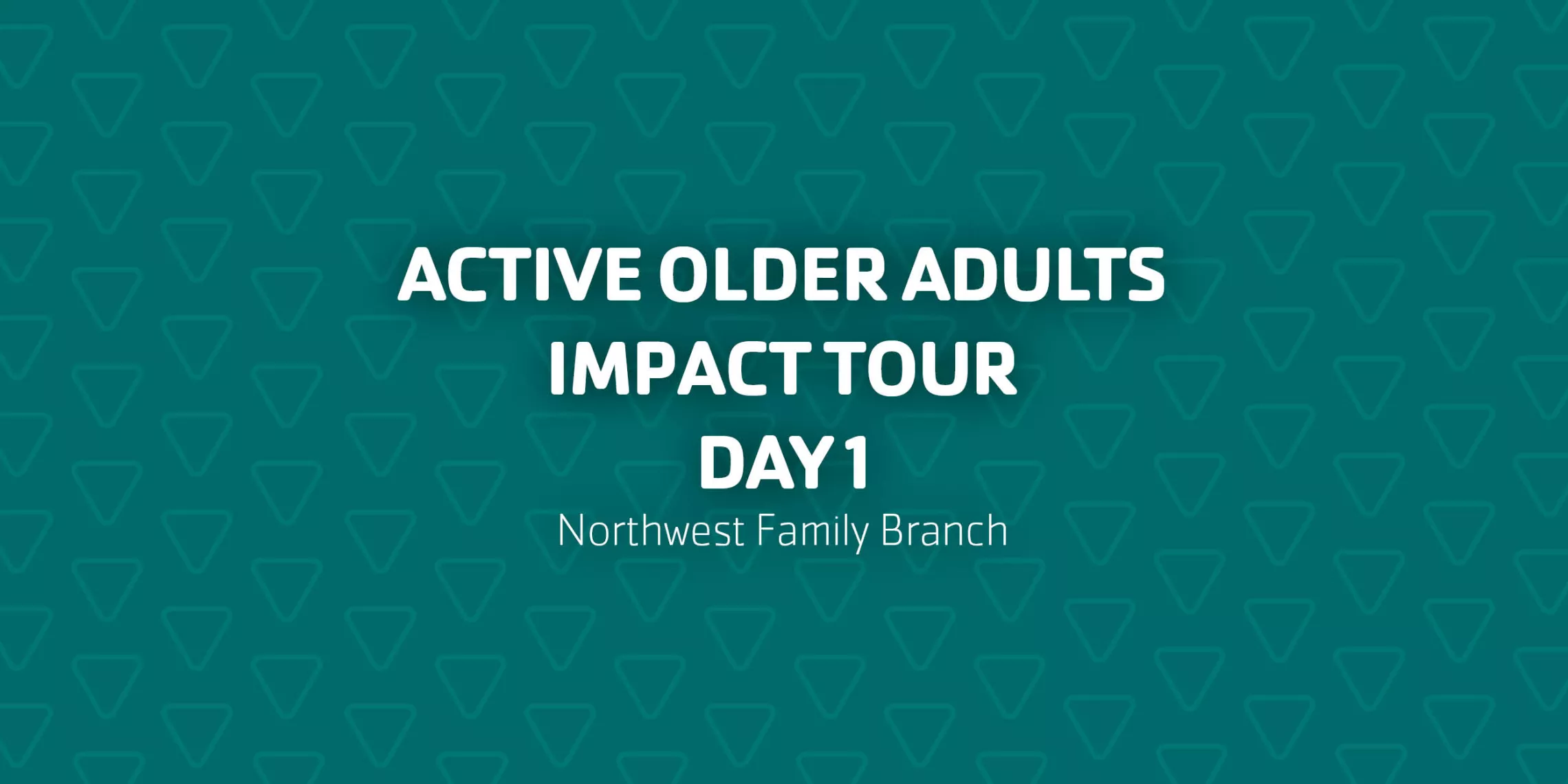 Active Older Adults Impact Tour Day 1 at Northwest Family Branch