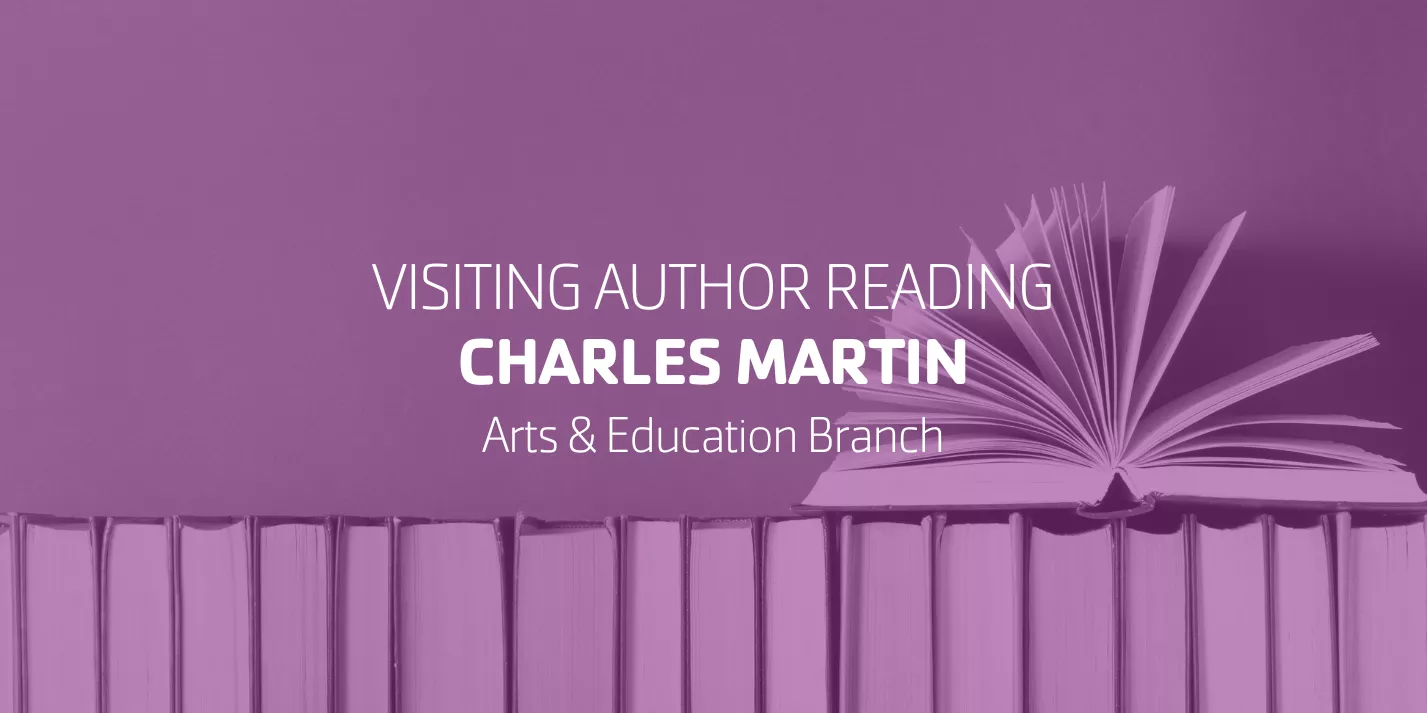 Visiting Author Reading Charles Martin