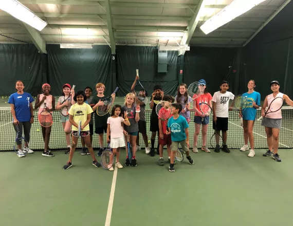 Tennis Clinic Group picture