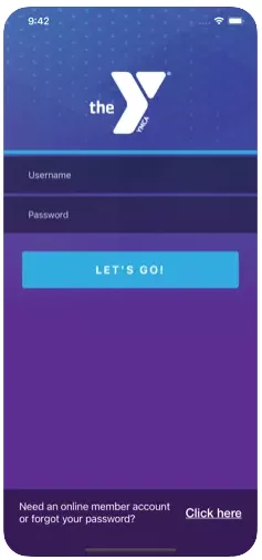 MV log in screen