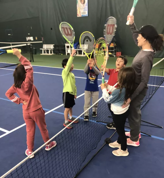 Youth Tennis Cheer