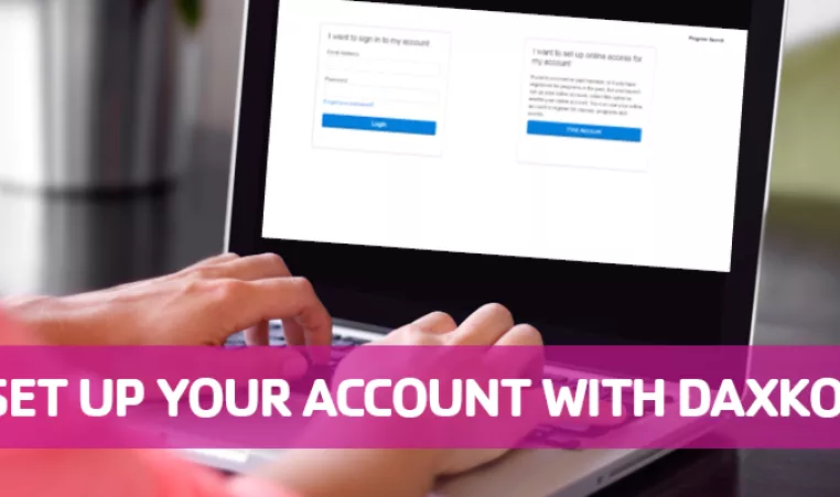 Set up your account with Daxko