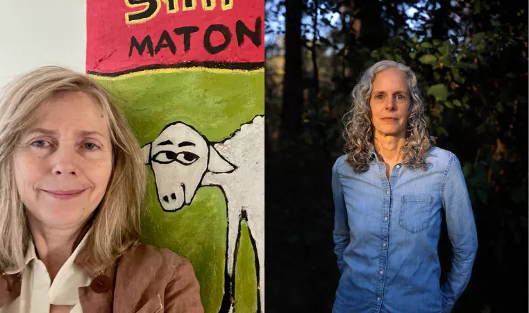 poets Sarah C. Harwell & Lauren K. Watel