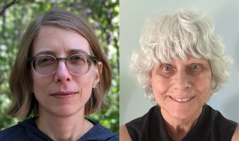 Poets Debbie Urbanski & Christine Gelineau
