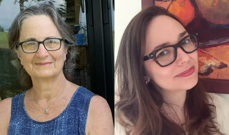 Poet Merrill Oliver Douglas and Author Virgie Townsend