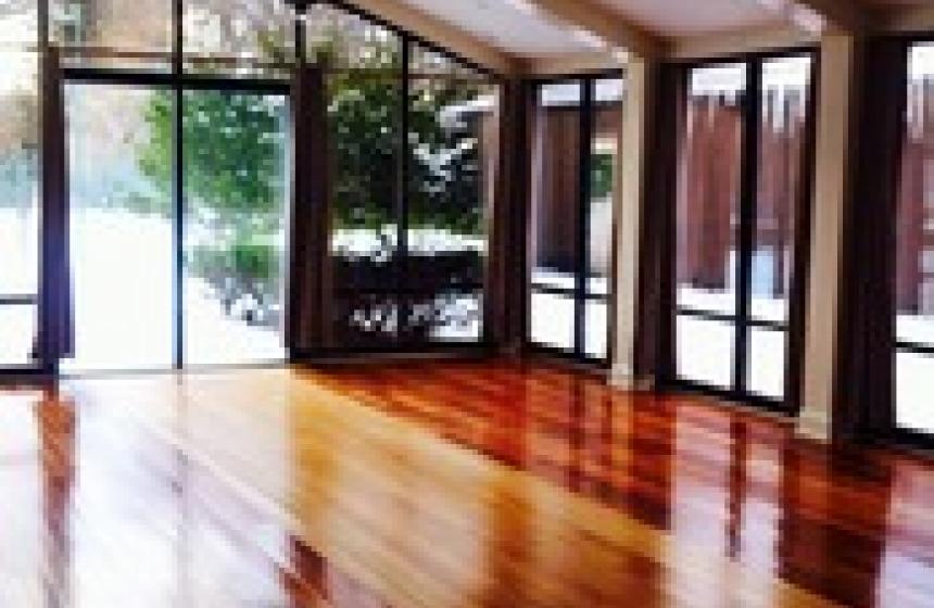 Winter Yoga Room