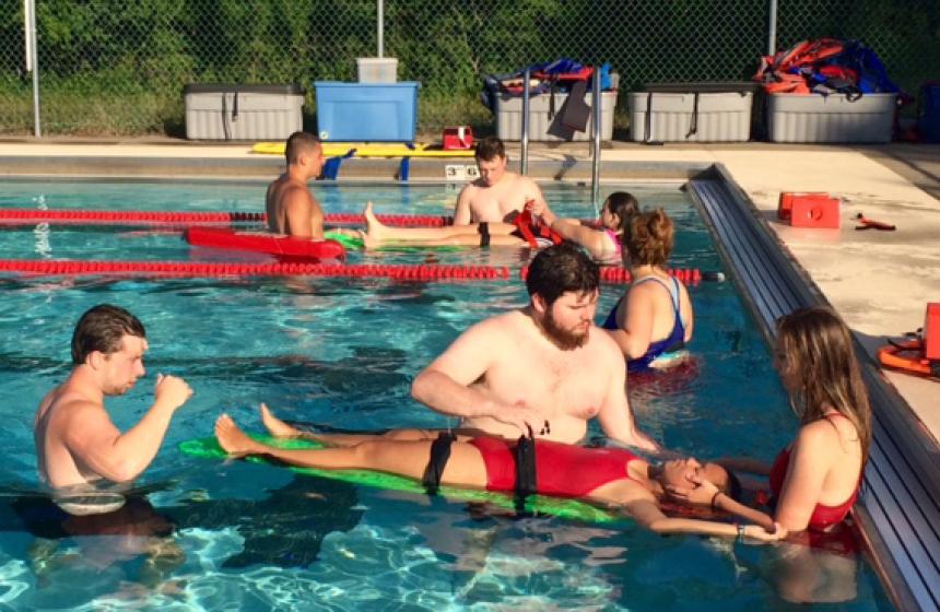 Lifeguard training